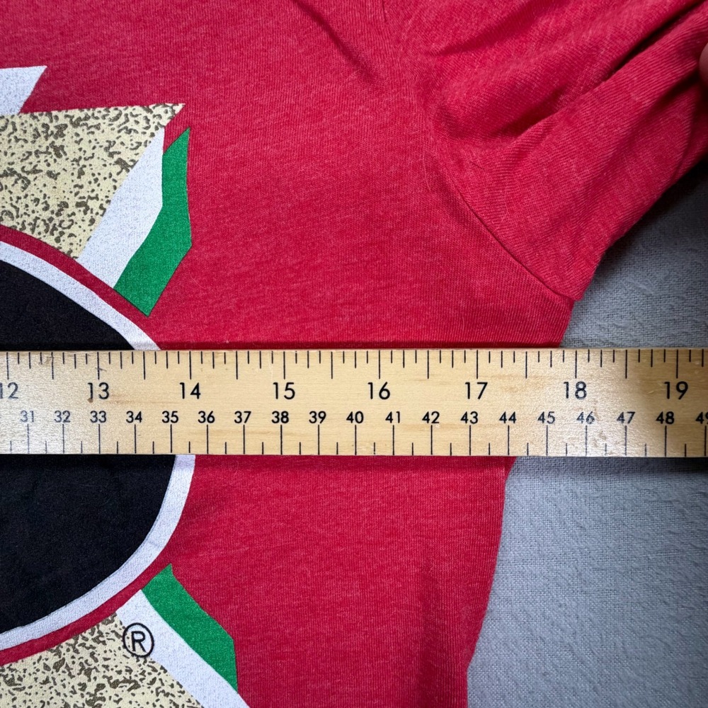 Next Level Women T-Shirt Slim Red Georgia Bulldogs Dos Equis Graphic L - Picture 3 of 7